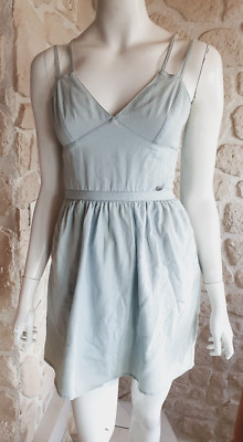 Robe Kaporal Bleue Taille XS - Longueur Mi-mollet, Neuve Avec étiquettes, Parfaite Pour L'été