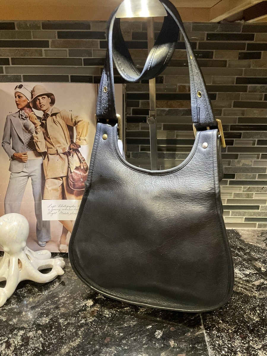 Coach Vintage Crescent Saddle Bag Pre Creed Rare NYC 9235 Coach Vintage Crescent Saddle Bag Pre Creed Rare NYC 9235