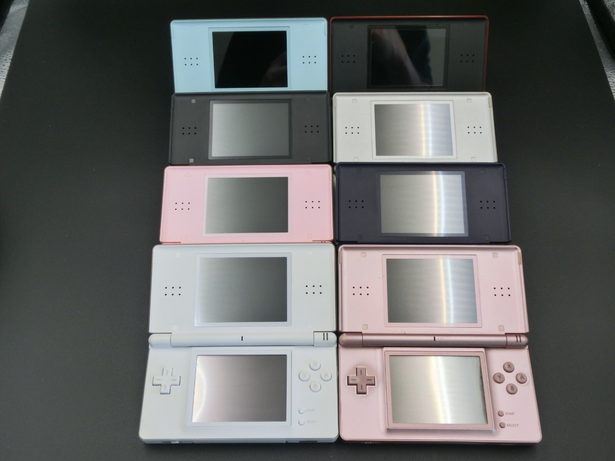 Nintendo DS Lite Console - Choose Color, Rank & Charger