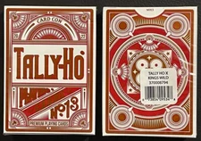 Tally Ho X Kings Wild Jackson Robinson playing cards