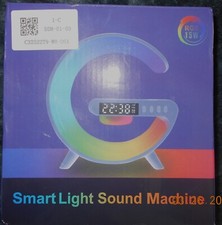 Smart Light Sleep Aid Sound Machine Alarm Clock Wake up light app controlled