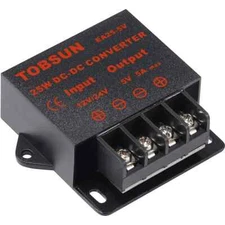 12V/24V to 5V Voltage Regulator 3A 5A 10A 15A DC Converter Step Down Reducer Car