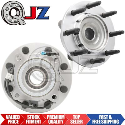 [FRONT(Qty.2pcs)] Wheel Hub For 2001-2006 Chevrolet Silverado 1500 4WD 8-Lugs
