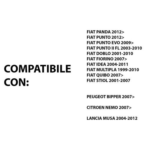 Indicatori di direzione laterali per FIAT (PANDA PUNTO DOBLO FIORINO IDEA MULTIP - Imagen 5 de 5