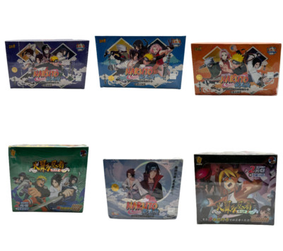 Naruto Display Sammelkarten Booster - Verschiedene Auswahl (20-50 Booster)