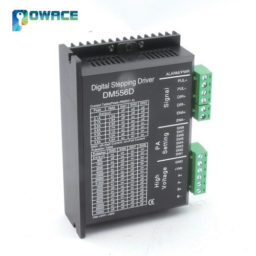 4Pcs CNC DM556D Stepper Motor Digital Stepper Driver 24-50VDC 5.6A/256 Microstep - Picture 4 of 7
