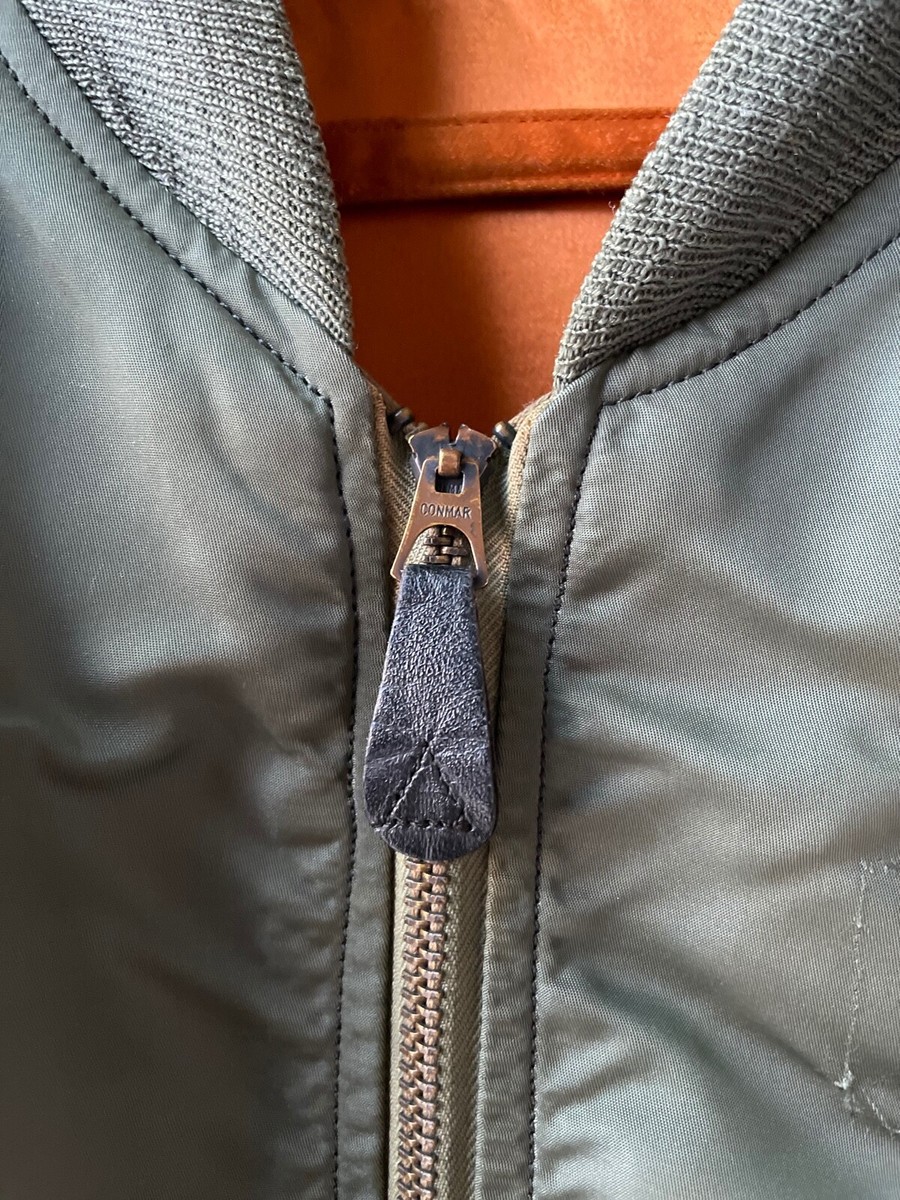l2b 60s conmar ジップ usaf usarmy Original Vintage USAF Type MA-1 Flight Bomber Jacket Conmar