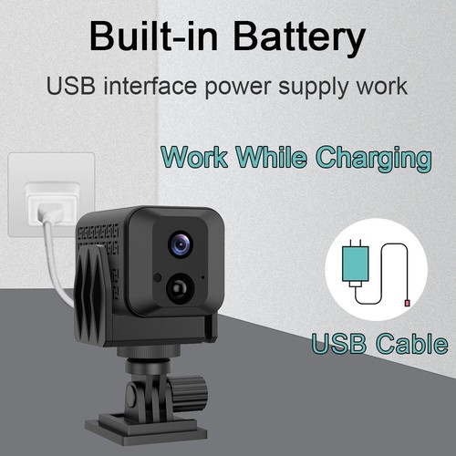Mini Micro HD WIFI Video Camera with Audio Recorder 1080P Security Night Vision - Picture 7 of 18