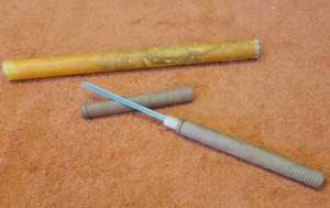 K~Vintage Beadsmith BeadingStuffed Toy, Mattress Needles 8.5" Long Lot of 5
