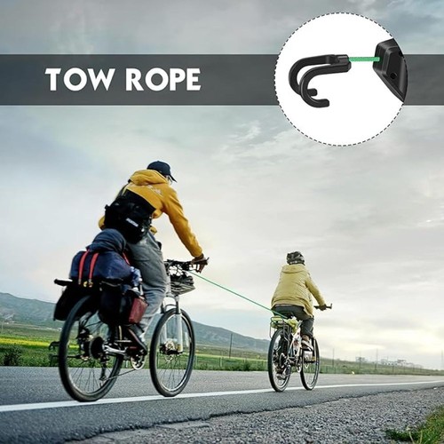 2.5m Fahrrad Abschleppseil Kinder Bicycle Traktionsseil Einziehbare Tragbar Seil - Bild 11 von 14