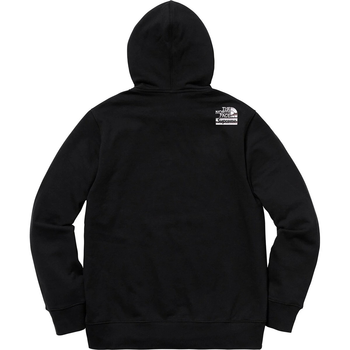 Supreme x The North Face Metallic Logo Hooded Sweatshirt