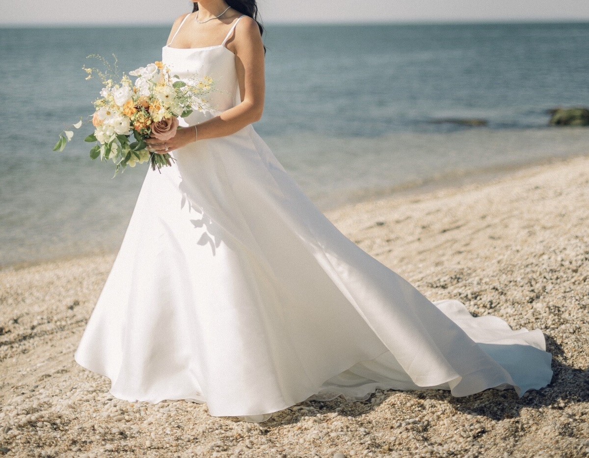 Lela Rose wedding dress