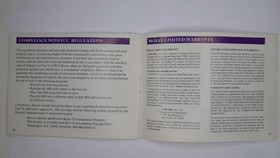 Nintendo Game Manual Notice: Mega Man IV 4  NES-4V-USA English