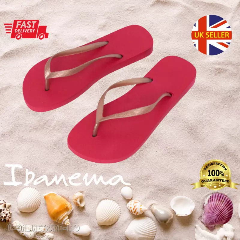 Red beach sandals cheap
