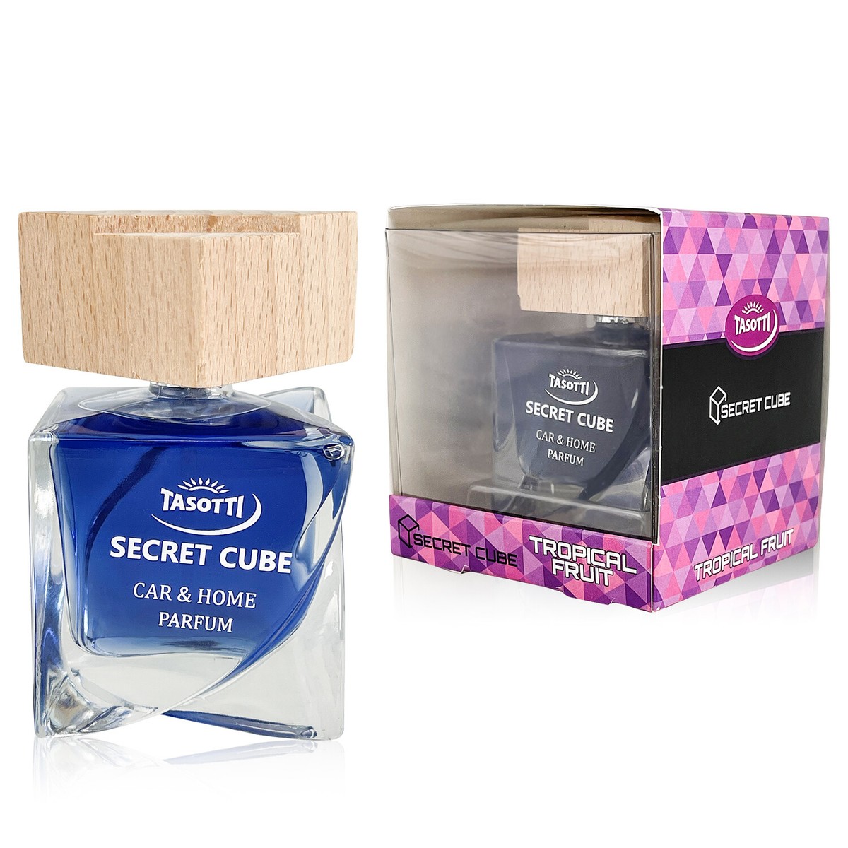 Tasotti Secret Cube Perfume Car Air Freshener, Luxurious Scent