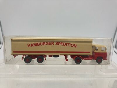 19611/ WIKING Scania 111 Sattelzug 512 Hamburger Spedition 1:87