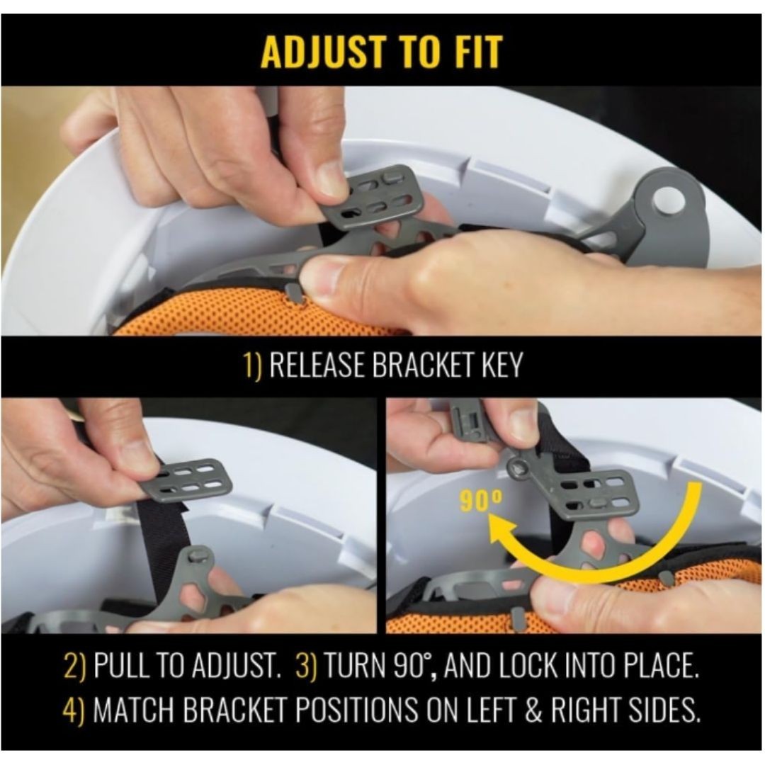 Klein Tools 60565 Safety Helmet, Type-2, Vented Class C, White