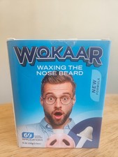 NEW Wokaar - Waxing The Nose Beard for Women or Men, 69 Waxing Applications