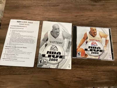 NBA Live 2004 PC CD Rom Game EA Sports NBA Rated E Interactive 2