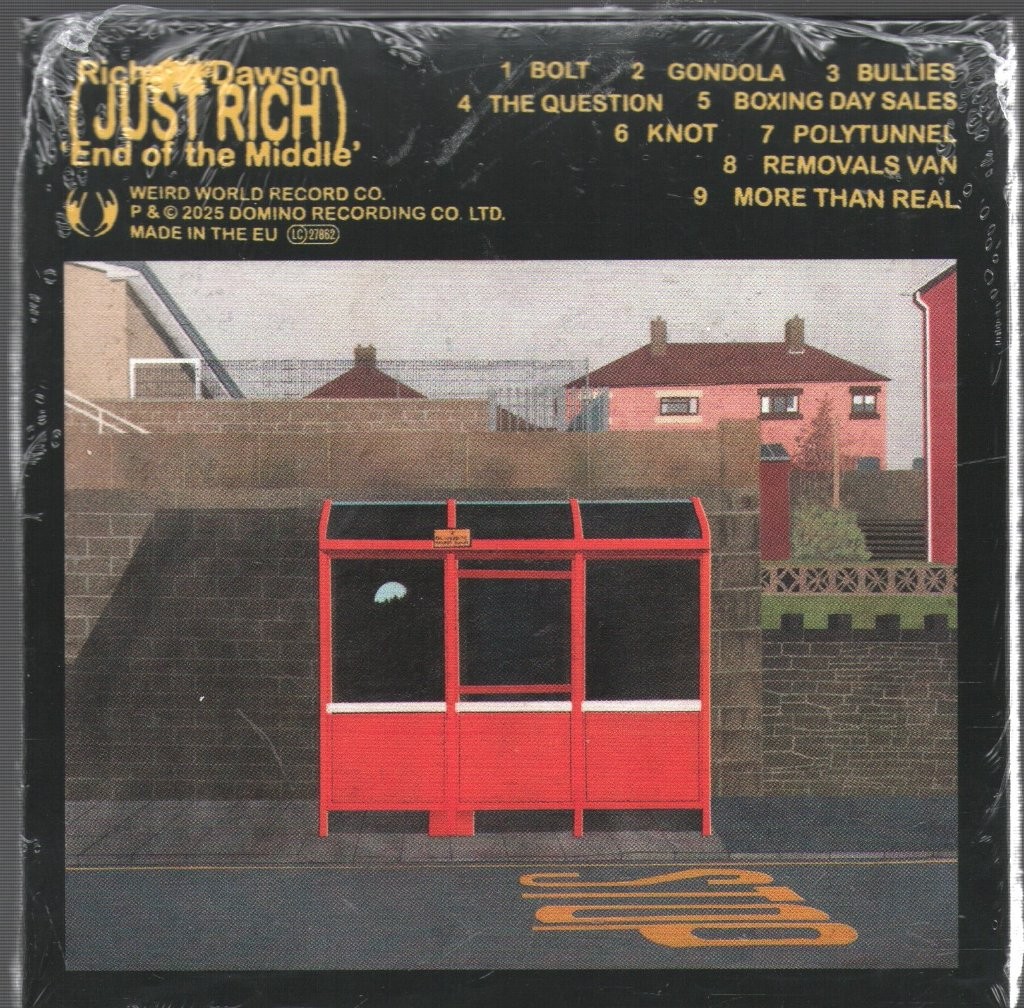 Richard Dawson End of the Middle CD Europe Weird World 2025 in card sleeve