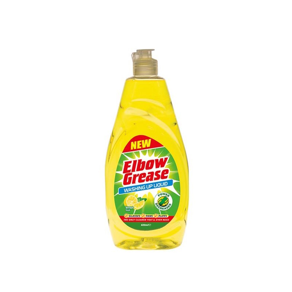 Elbow , Eg83, Washing Up Liquid, 600Ml, Home - Yellow - Image 3