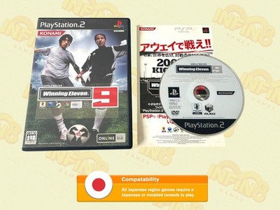 Winning Eleven 9 Pro Evolution Soccer - PlayStation 2 PS2 Japan Region P718