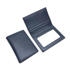 Real Leather Slim Wallet RFID Blocking Card Holder Minimalist ID Credit Card