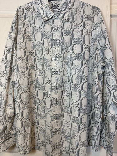 Chemise homme Indigo Palms by Tommy Bahamas manches longues boutonnée XL - Photo 2/6