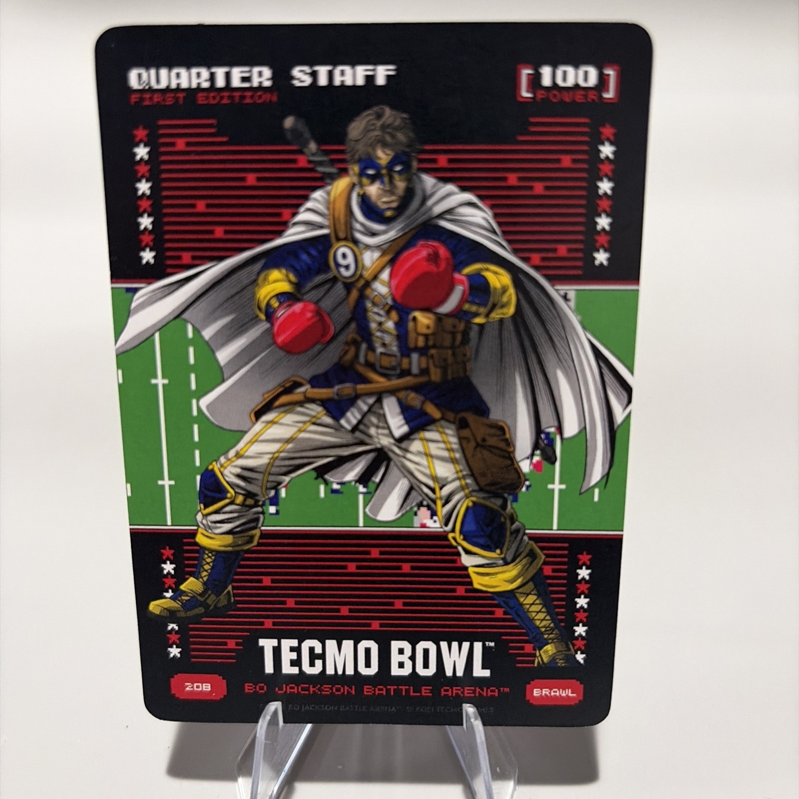 2026 Bo Jackson Battle Arena Quarter Staff Matt Stafford Brawl Battlefoil #BF328