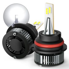 AUXITO 9007/HB5 LED Headlight Bulbs Kit 6500K Cool White High Low Beam Light