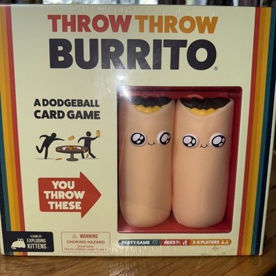 Throw Throw Burrito by Exploding Kittens -Party Game 