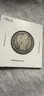 1902 Barber Quarter Silver 25C Circulated US Coin Business Strike Uncertified