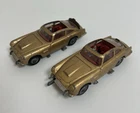 Vintage Corgi Toys 265 James Bond Aston Martin DB5 x2 Die Cast Models Unboxed