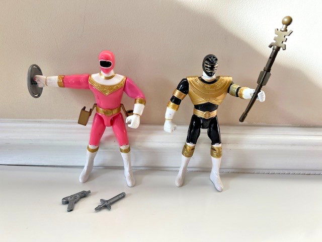 S 1996 Pink & Gold Rangers Pre-owned