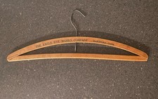 Wooden Hanger Vintage Eagle Dye Works Hartford, CT