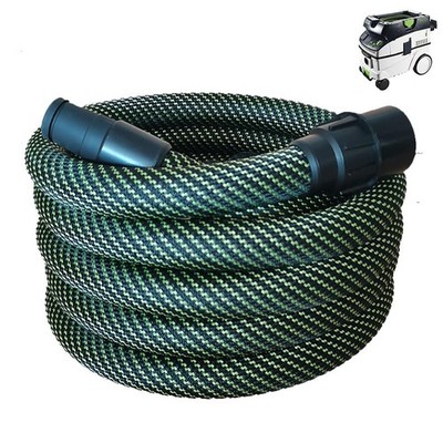 Dust Extractor Hose D27/32 x 5M(16.4 Ft) Compatible with Festool Vacuum, Comp...