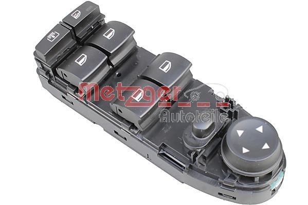 Schalter Fensterheber Vorne Metzger 0916701 FÜR BMW-image