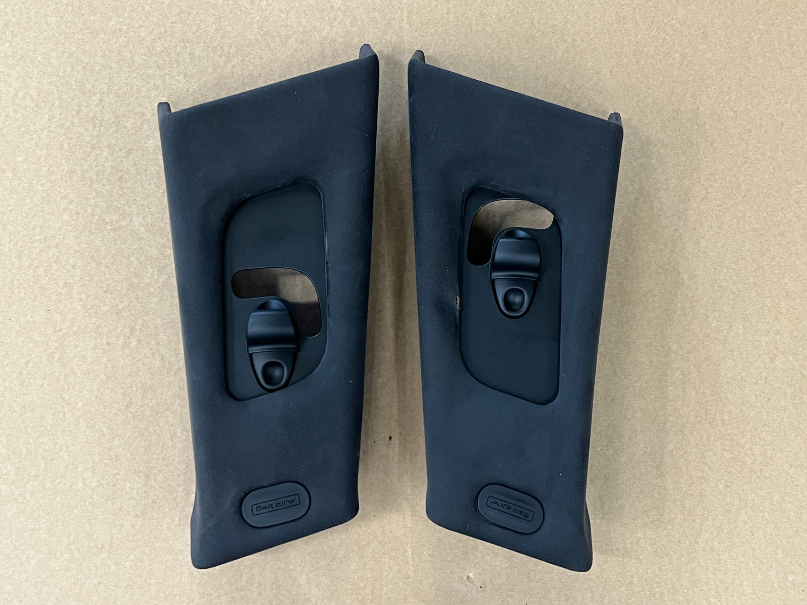 ⭐14-17 MASERATI QUATTROPORTE A B C PILLAR TRIM GRAB HANDLE SET BLACK OEM LOT2638