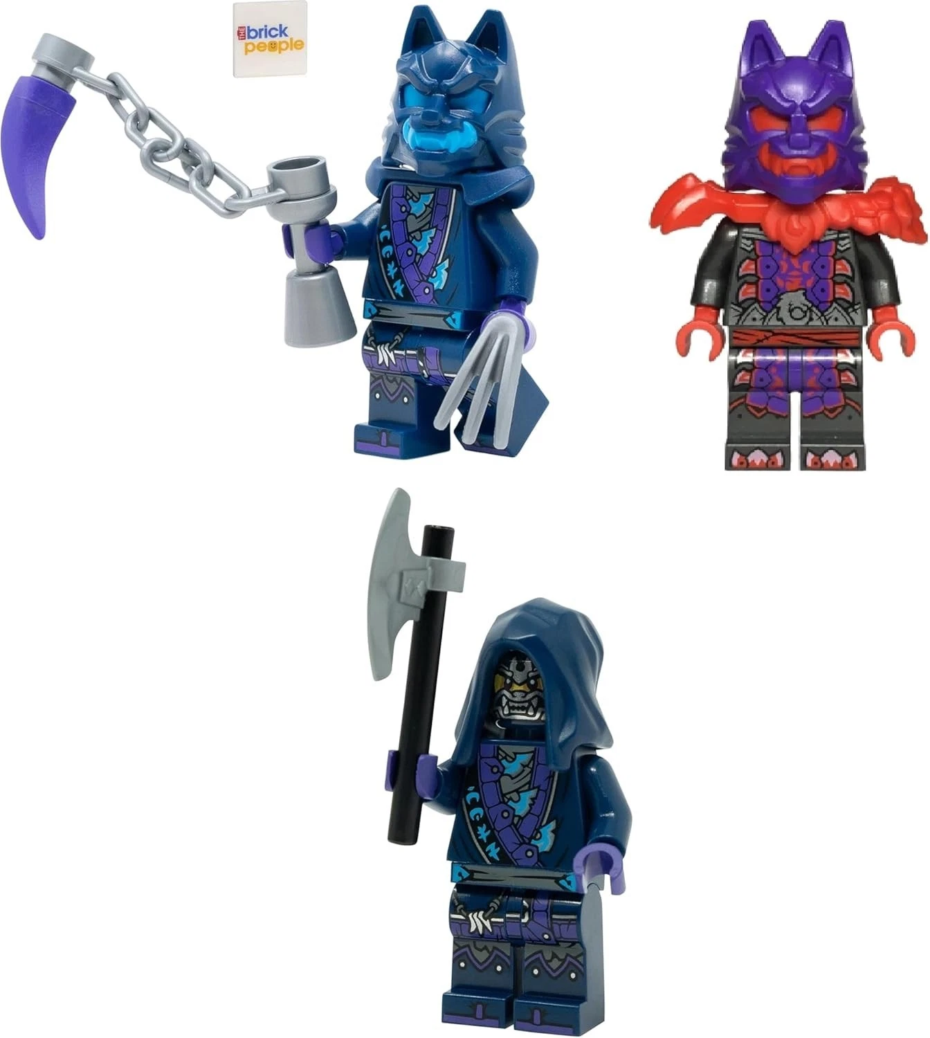 LEGO Ninjago Dragons Rising Season 2: Wolf Mask Combo Set Warrior