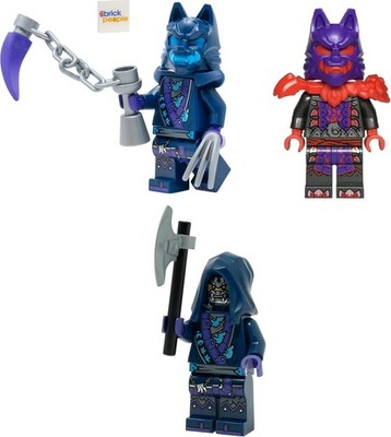 LEGO Ninjago Dragons Rising Season 2: Wolf Mask Combo Set Warrior Guard  General