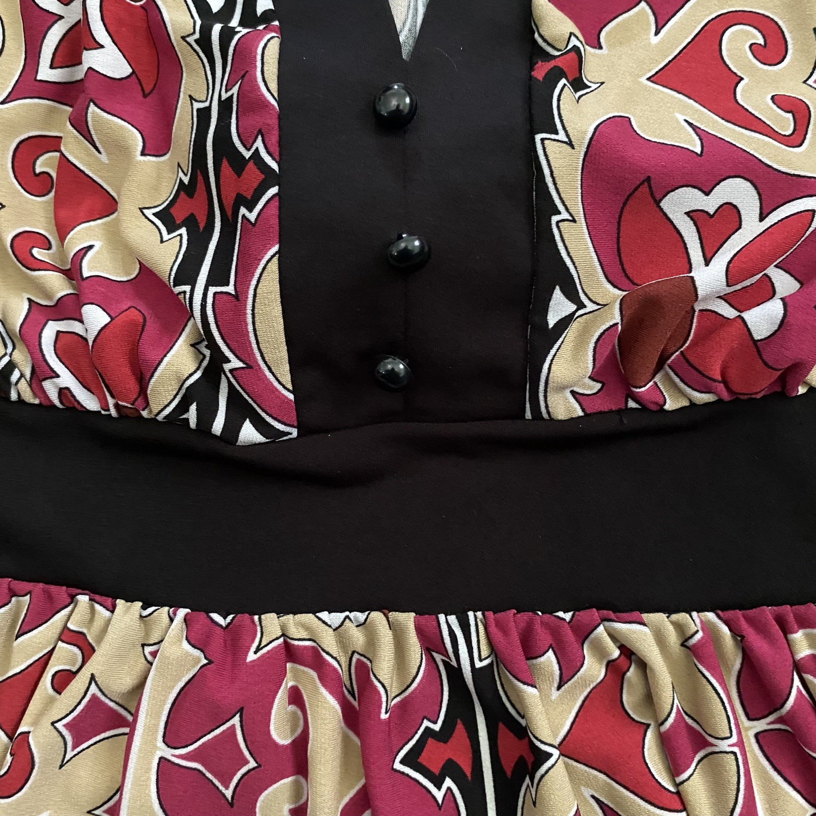 Speechless Women’s Blouse Patterned Back Straps f… - image 5