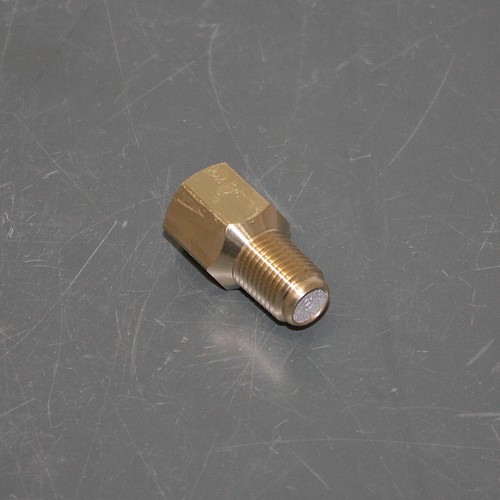 (10) Weksler Pressure Gauge Filter Snubber WG42, 1/4" NPT, 1500 psi, Brass - Afbeelding 2 van 4
