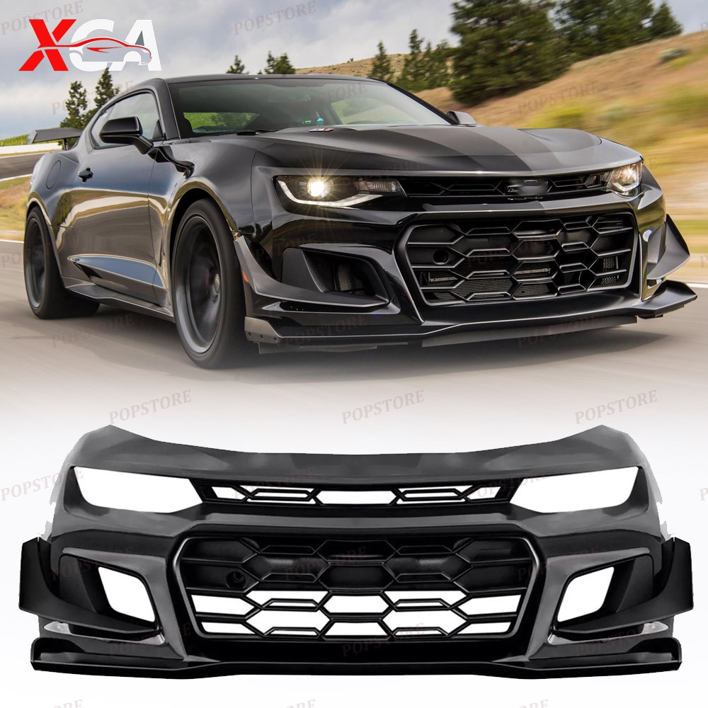 Front Bumper Grille Cover Replace For Chevrolet Camaro 1LE Style 2016-2018
