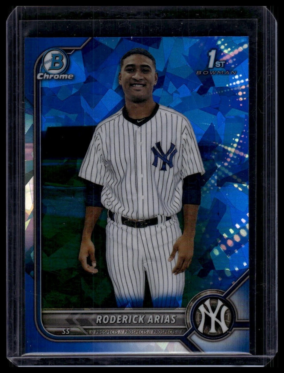 Roderick Arias 🟡 2022 Bowman Chrome Sapphire #BCP-153 Prospects