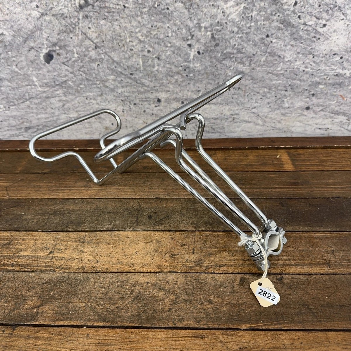 ヴィンテージロードバイク ヘッドパッチ６ Vintage Front Rack Schwinn Stem Clamp Mount Book No 00006 NOS Bike
