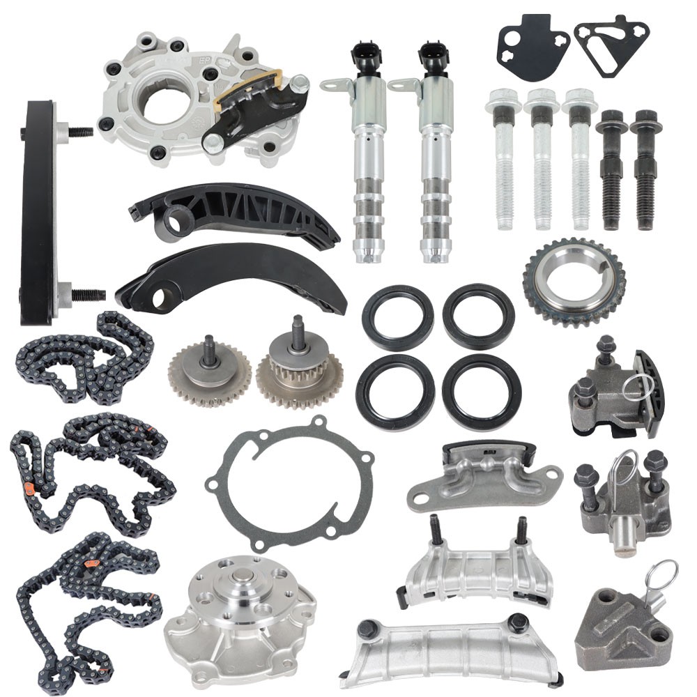 LABLT Timing Chain Kit Oil Pump Water Pump VTC Solenoid For Buick GMC Cadillac