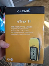 Garmin eTrex H Handheld GPS Navigator New In Box