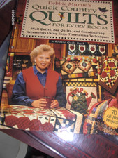 Quick Country Quilts-Debbie Mumm-70 Quilts and Projects -ex.con-bought USA-£3