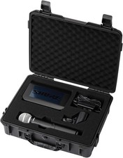 Wireless microphone case Hard Case Compatible W/ Shure BLX24/SM58/PG58/BETA58A