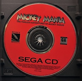 Mickey Mania (Sega CD) CIB, Foam, Reg Card, Tested & Working